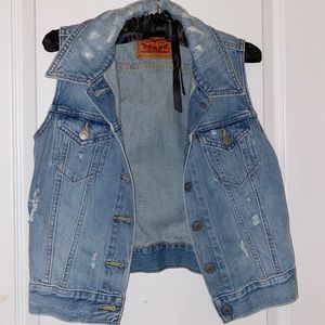 Vintage Levis Denim Vest